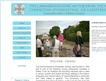 Tablet Screenshot of carmants.org.uk